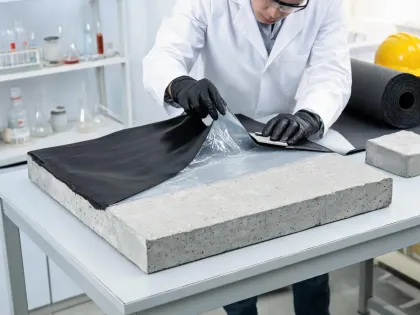 Construction polymer membrane